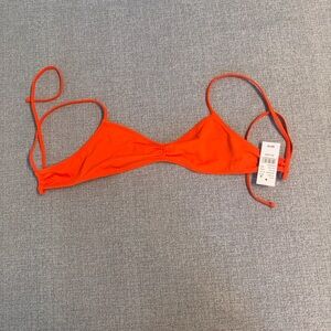 PacSun Bright Orange Bikini Top